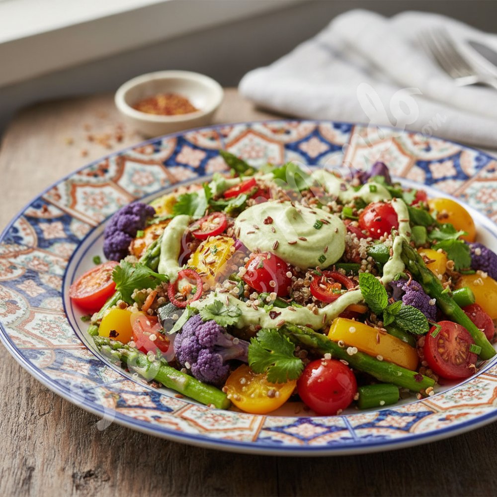 Spicy but digestible cuisine