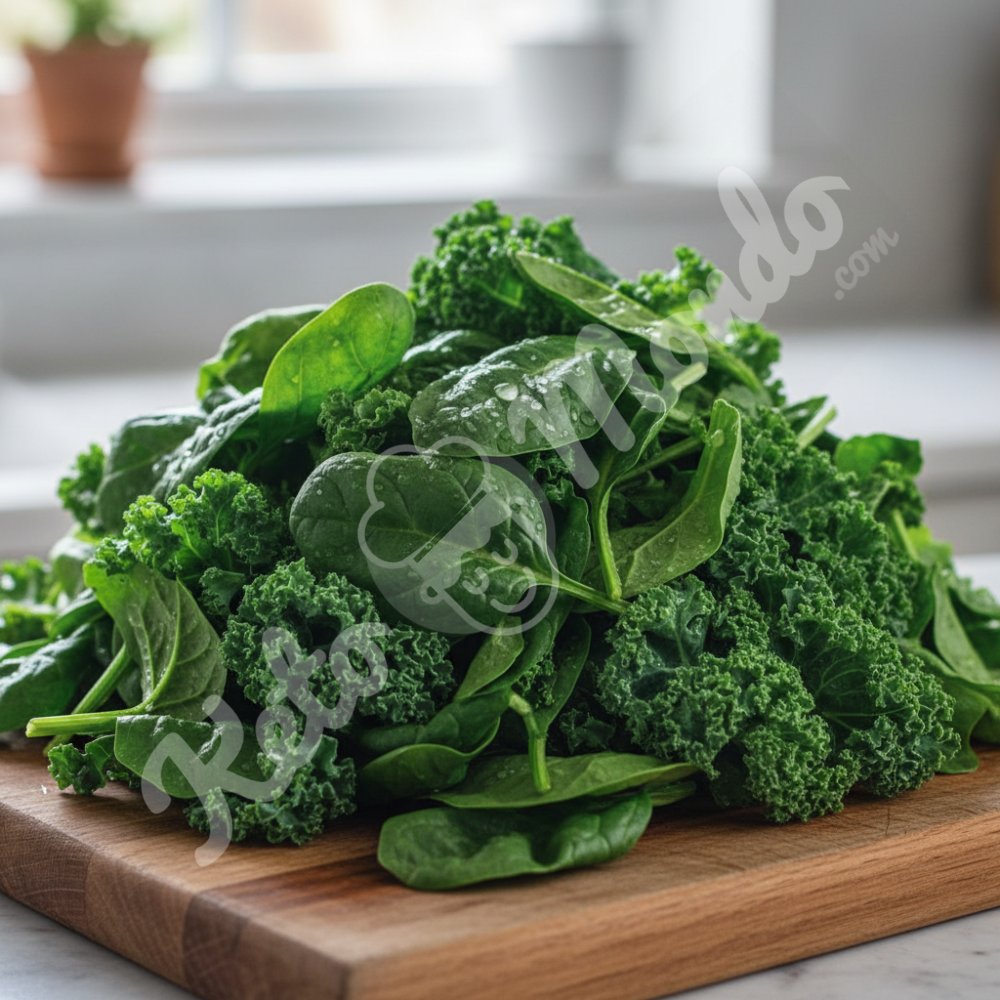 Leafy vegetables and digestion