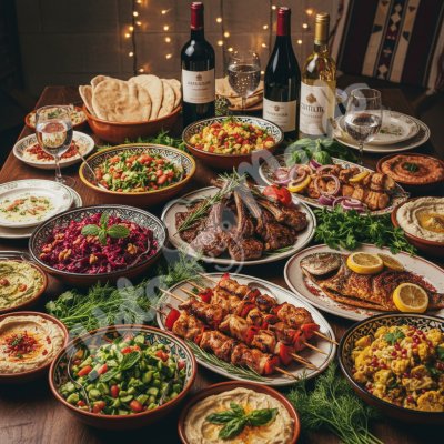 Lightened up party food