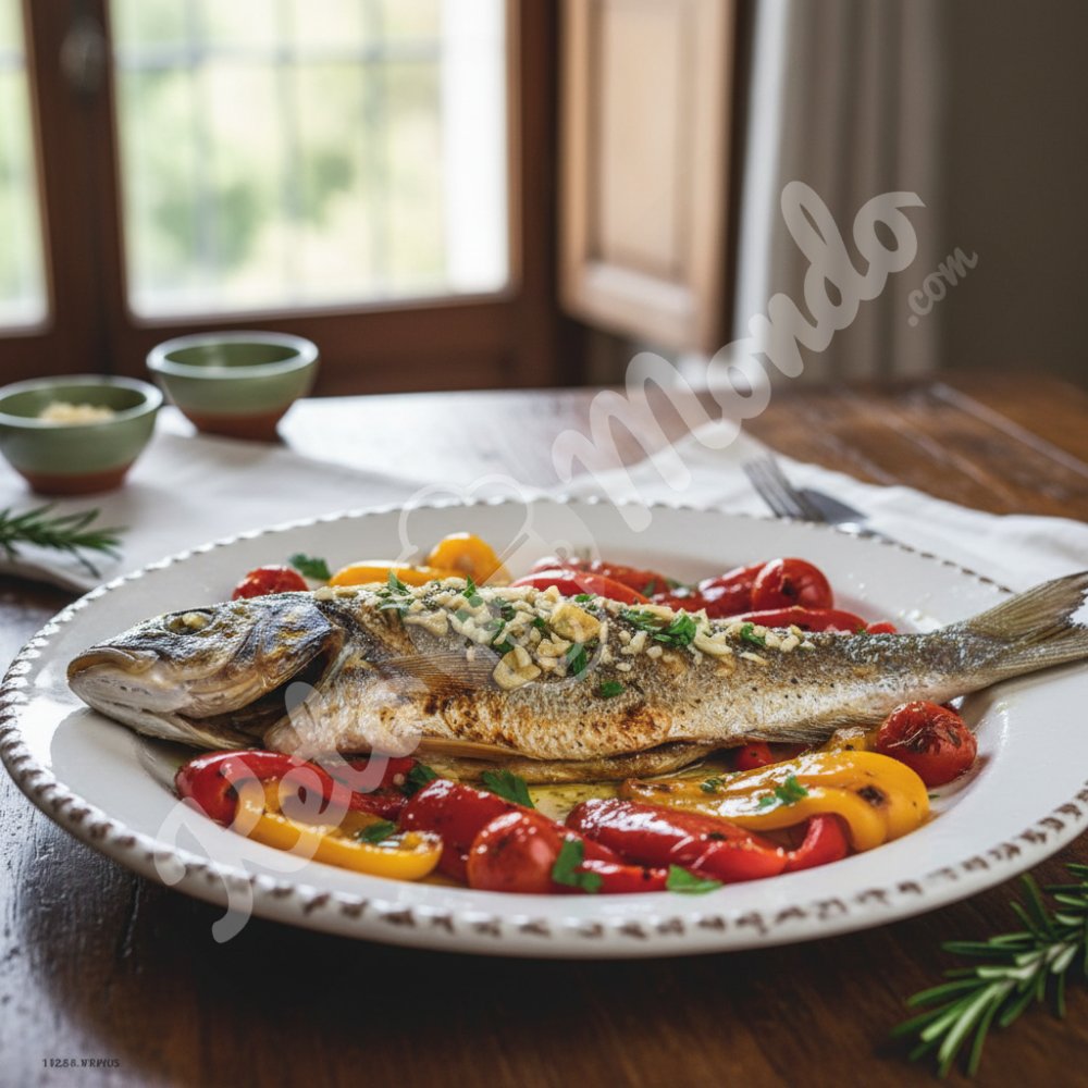 Fish and vegetables as a base