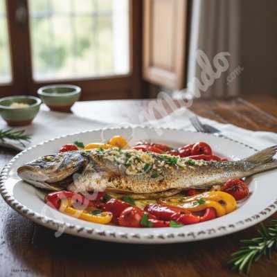 Fish and vegetables as a base