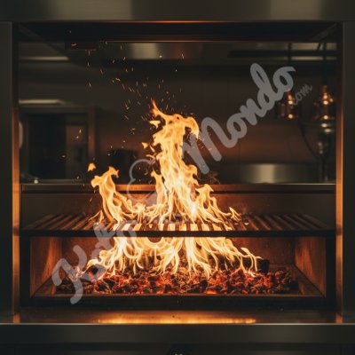 Before the sauces, the fire