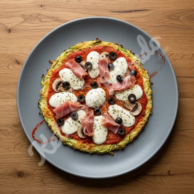 Zucchini Crust Pizza