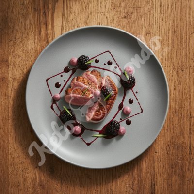 Duck Breast with Blackberries and Rosemary