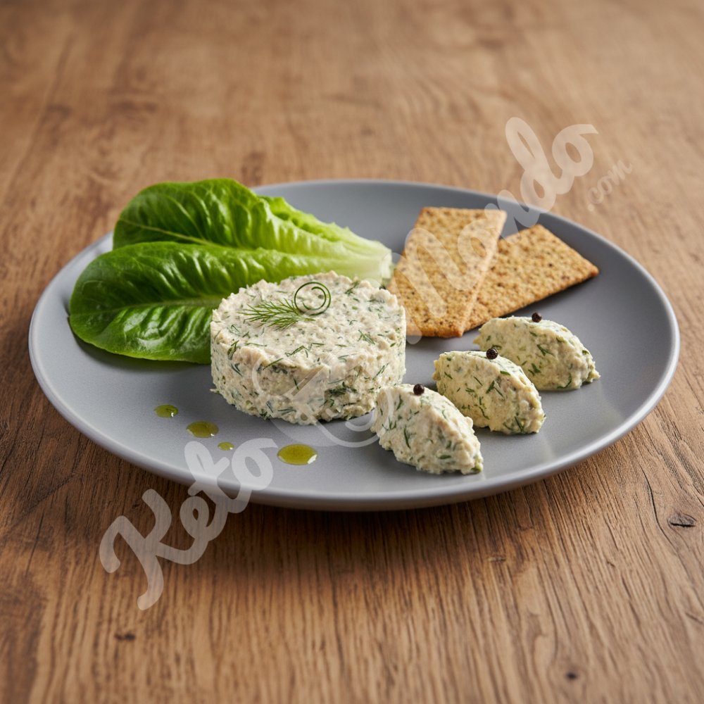 Smoked mackerel rillettes with dill