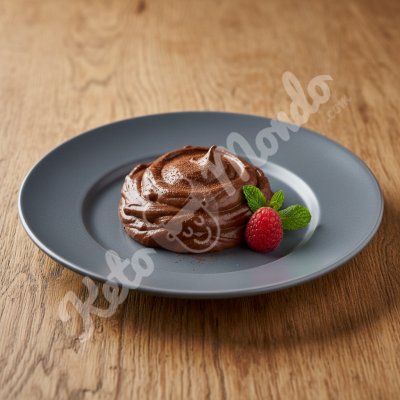 Creamy avocado chocolate mousse