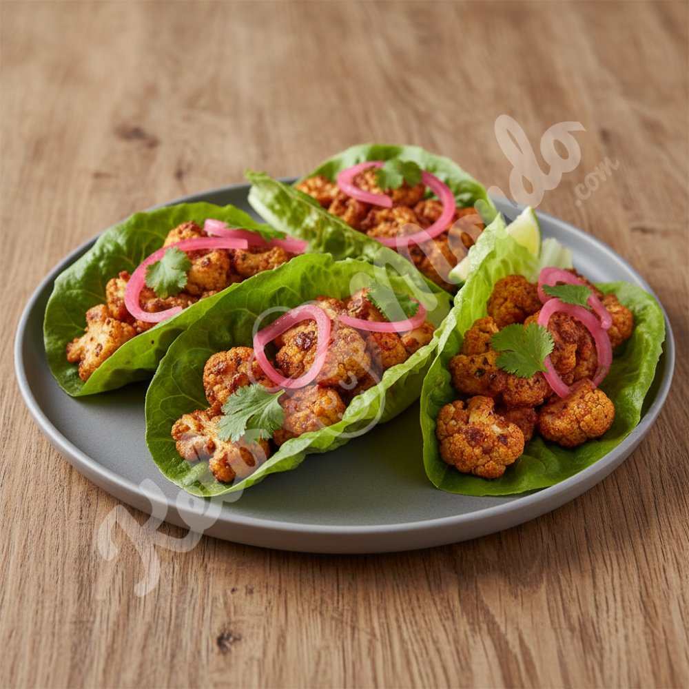 Cauliflower al pastor tacos