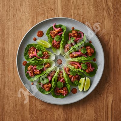 Cauliflower al pastor tacos