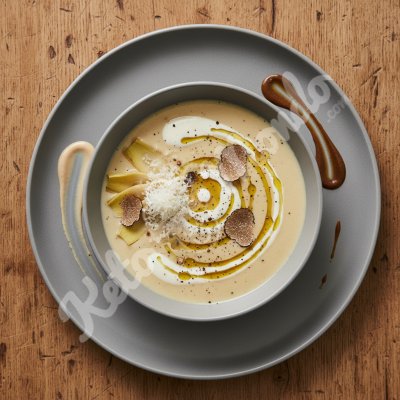 Artichoke velouté with truffle