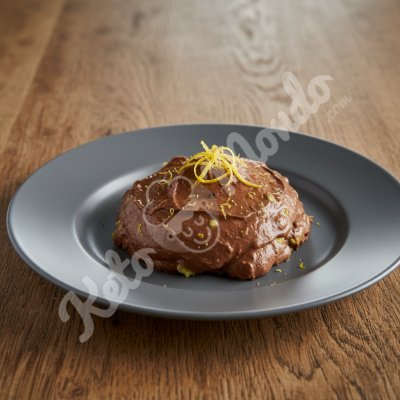 Quick Avocado-Cocoa Ganache with Lemon Zest