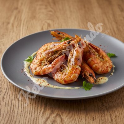 Grilled Prawns with Garlic and Smoked Paprika