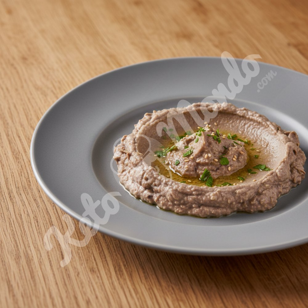 Eggplant Caviar with Tahini and Lemon