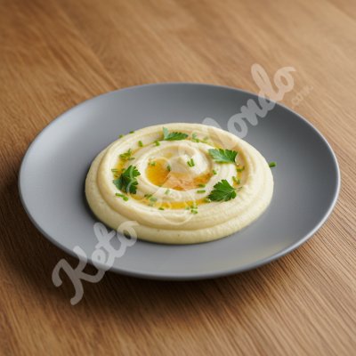 Velvety Kohlrabi & Celeriac Puree with Brown Butter