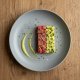 Tuna tartare with avocado and lemon