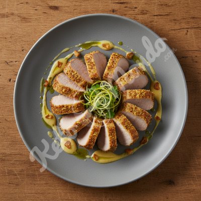 Roast Pork with Mustard and Lemon