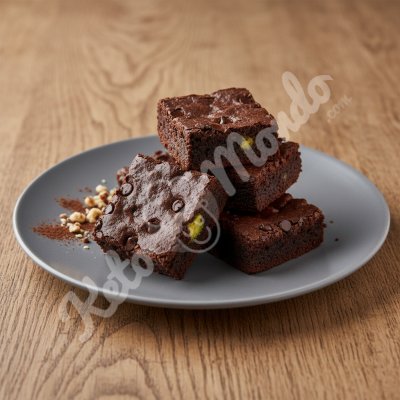 Sugar-Free Avocado-Cocoa Brownie
