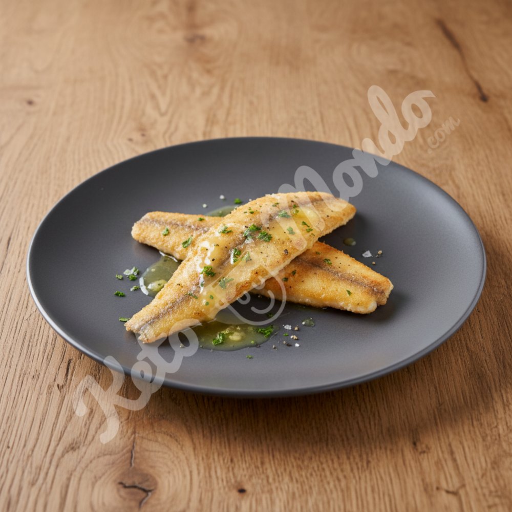 Almond Flour Sole Meunière with Lemon