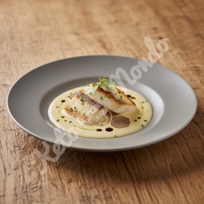 John Dory fillet, light truffle sauce