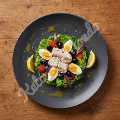 Keto Niçoise salad (low carb version)
