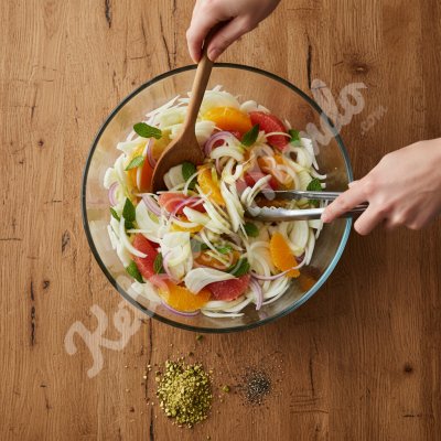 Citrus fennel salad
