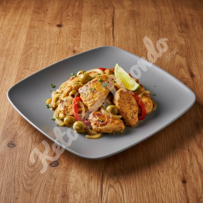 Light chicken yassa