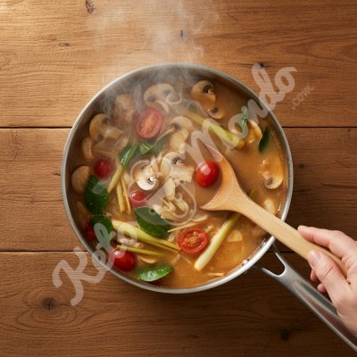Soupe Tom Yum légère