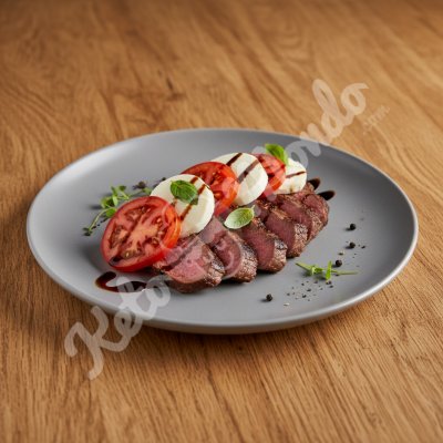 Steak tomate mozzarella