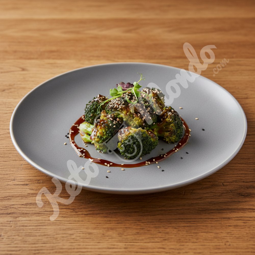 Broccoli sesame light soy sauce