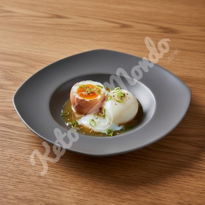 Boiled eggs, dashi sauce