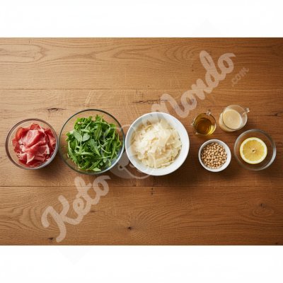 Bresaola, arugula and parmesan salad