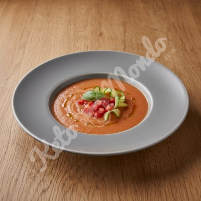 Gazpacho léger tomate et concombre