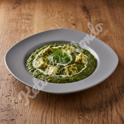 Curry d'épinards au paneer